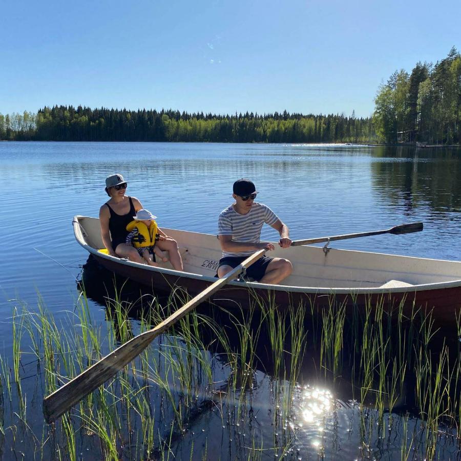 Private Lakeside Holiday Property In Nature Kankaanpaa Exterior photo